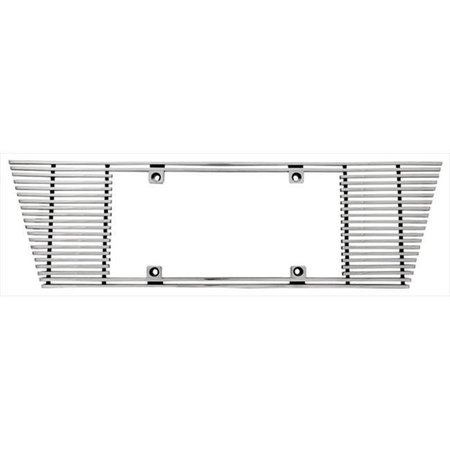 IPCW IPCW CWL-453B Billet License Plate Frame 4Mm Billet Angled Edge Extends Out 5 In.; 3 In. CWL-453B